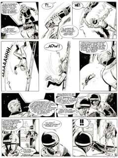 Eddy Paape | Luc Orient, Le Maître de Terango, planche originale Ã  l’encre de chine réalisée pour cet album paru … | Septimus