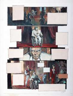 Sorel, Guillaume (1966 - 54 Ans) | Planche originale Mens Magna, Tome 3 Â«Le Crépuscule des TitansÂ Â» (1998), planche 11 - encre de chine… | Stanley’s Auction