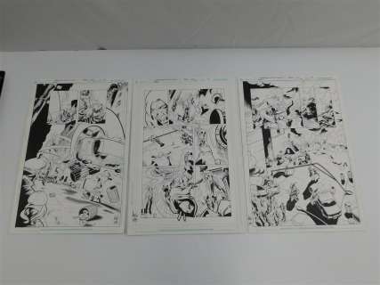 Lot of 3 Original Comic Book Art - Robin | Bodnars Auction