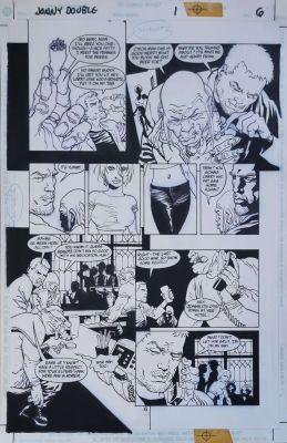 Eduardo Risso | Jonny Double issue 1, page 6 | NRisso Art
