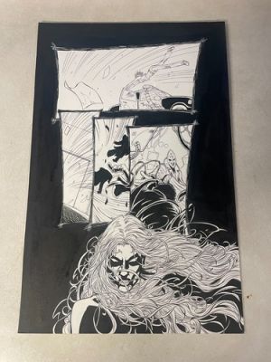 THE HAUNTED GRAY MATTERS #1 original comic art CHAOS MR GRAY FACES TROUBLE 2002 | eBay US (Buy It Now)