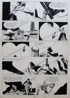 Micheluzzi, Attilio - Original plate "Johnny Focus - Il Popolo della Montagna"  (1974) | Catawiki