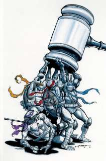 Juan Ferreyra - Teenage Mutant Ninja Turtles Issue 10 Page Cover