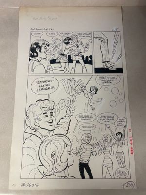 Bunny #14 original comic art 1970 HIPPIE TRAPEZE CONCERT HALF SPLASH LAST PG | eBay US (Buy It Now)