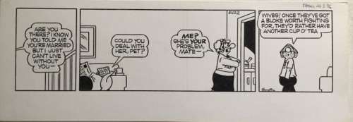 Smythe, Reg - Original comic strip - Andy Capp | Catawiki