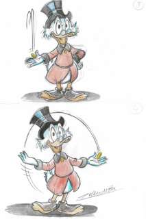 Vendetta, Z. - Original Color Sketch - Uncle Scrooge #3+4 | Catawiki