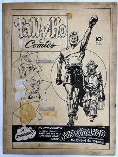 Tally Ho Comics Original Cover Art #1 | Weiss Auctions
