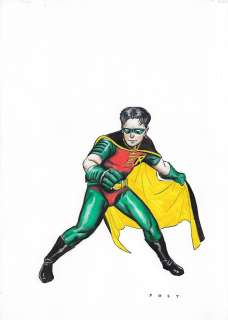 Paul Lee - Robin Color Illustration Page Color Illustration