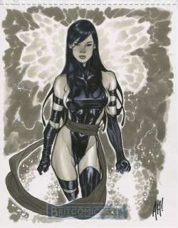 Adam Hughes | Psylocke By Adam Hughes X-Men | BritComicsArt