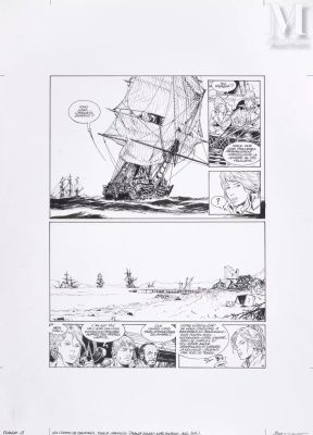 BONNET, Franck (né en 1964) - Lot 27 - Les pirates de Barataria, Tome 8, Gaspésie.