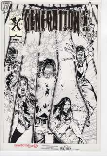 Michael Golden | Generation X 65 Cover | Panel Page Art