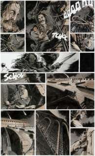 Éric BOURGIER (né en... - Lot 28 - Servitude - Livre III, L‘Adieu aux rois Encres de couleur...