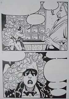 Saudelli, Franco - Original plate "La Bionda" 