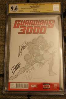 Angel Medina, George Perez, Ron Lim | Gamora From Guardians of the Galaxy And Infinity Watch Original Art Comic Sketch Cover By Angel Medina Gcg Graded Fs (Buy Me For 399 Dollars) | ComicArtFans Classifieds