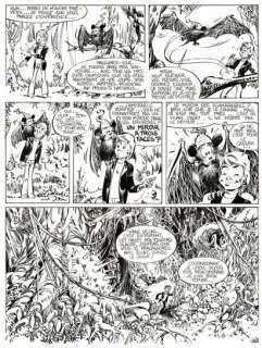 Dany | Olivier Rameau, Le miroir Ã  trois faces, planche originale… | Septimus