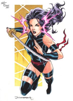 Julius Abrera | Psylocke | Next Comic Art