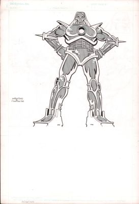 Carmine Infantino, Gary Martin | Who’s Who: the Definitive Directory of the Dc Universe #15 P.1 - Matrix-Prime - 1985 | Anthony’s Comic Book Art