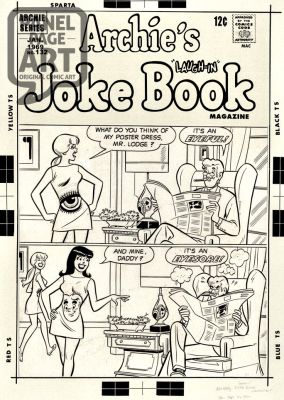 Dan Decarlo | Archie’s Joke Book 132 Cover | Panel Page Art