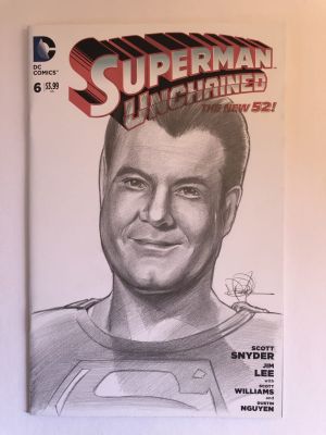 Dan Neidlinger | Superman Unchained Sketch Cover | Raremarq (Buy It Now)