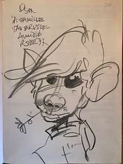 Rosinski, Grzegorz - Original commission drawing - J’on - Chninkel - sc - 1st edition - (1988) | Catawiki