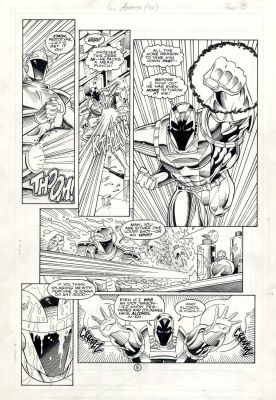 Paul Abrams John Strangeland | Prototype - 1995 Ultraverse / Malibu Issue 18 Page 5 | Catskill Comics