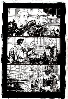 Bill Sienkiewicz, C. P. Smith | Stormwatch #11 P 12 ( Bill Sienkiewicz Inks!) 2003 | Romitaman