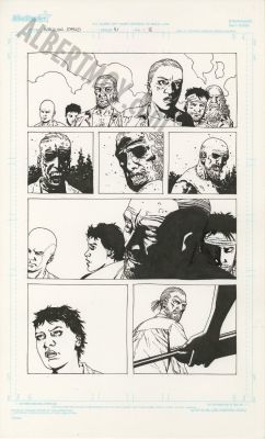 Charlie Adlard | Walking Dead Issue 41 Page 8 | Albert Moy