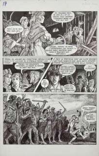 PICHARD Georges Germinal Planche 17 des albums édités chez Rebecca Rils en [...] | Vermot et Associés