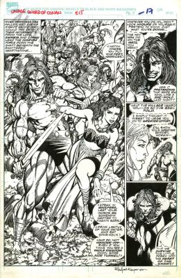Rafael Kayanan | Savage Sword of Conan Issue 215 Page 17 | Albert Moy