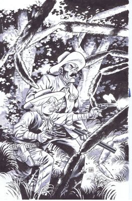 Brian Hurtt | The Sixth Gun Reborn: Prelude Issue 03 Page Cover | ComiConArt