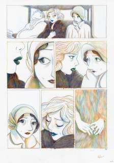 Léonie Bischoff - LÉONIE BISCHOFF - Anaïs Nin - planche originale 50