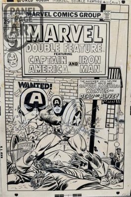 Gil Kane | Marvel Double Feature 11 Cover | Panel Page Art