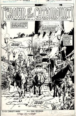 Tony Dezuniga | Savage Sword of Conan Splash (From Red Sonja Story!) | Romitaman