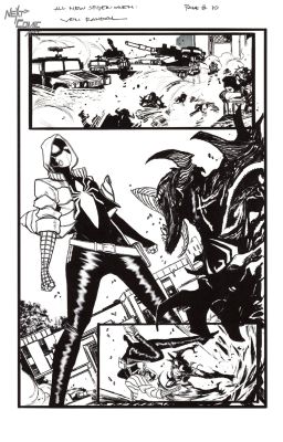 Von Randal | All New Spider-Gwen Ghost Spider Issue 5 Page 10 | Next Comic Art