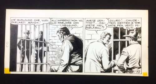 Aurelio Galleppini (aka Galep) - original strip, Tex, "L’Asso di picche" - 1963 | Catawiki