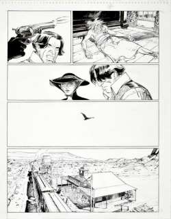 Boucq, Franã‡Ois (195... | Bouncer, Tome 5, la proie des louves, Planche 56 (page... | Coutau Bégarie