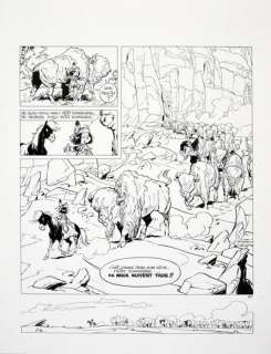 Derib (Claude de Ribeaupierre,... | YAKARI. TOME 2. YAKARI ET LE BISON BLANC. Encre de... | Coutau Bégarie