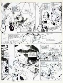 GLAUDEL, Paul (1960) - Lot 162 - Les maitres cartographes, planche 24. Crayon bleu et...