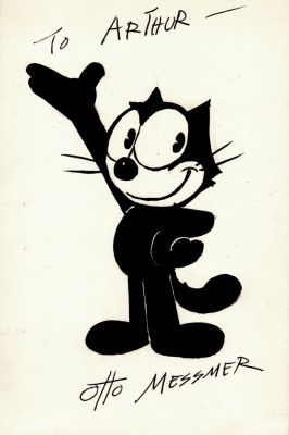 Otto Messmer | Felix the Cat Pinup (1950S) | Romitaman