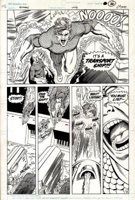 Curt Swan Al Vey | Aquaman #2 P 16 (Cover Scene with Awesome Aquaman Image!) 1989 | Romitaman