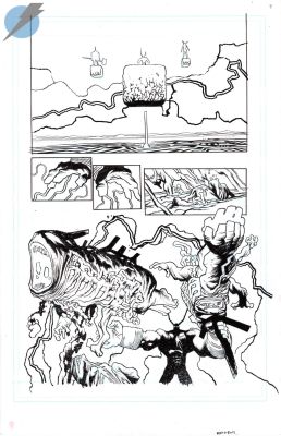 James Harren | Ultramega Issue 9 Page 14 | Felix Comic Art