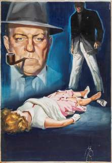 Manno (Dante Manno) - "Il commissario Maigret (Maigret tend un piège)", 1958 | Urania Casa d’Aste