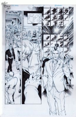 Edgar Tadeo | Iceman Issue 4 Page 6 | Next Comic Art