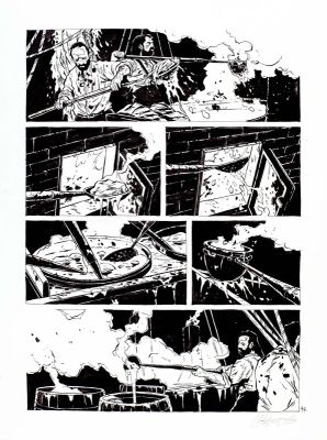Christophe Chabouté | Moby Dick - Livre premier - planche 97 | 2DGalleries