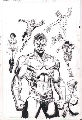 Dan Jurgens, Klaus Janson | Supreme Power: Hyperion #1 P.9 - Splash - 2005 | Anthony’s Comic Book Art