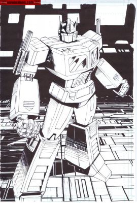 Dan Mora | Covers / Pinups Issue Transformers # 27 Page 18 | Kwan Chang