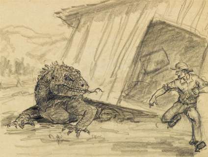 (FILM) WILLIS O’BRIEN. "Food for the Gods." | Swann Galleries