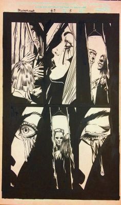 Brotherhood #5, pg 5 Leonardo Manco & Jimmy Palmiotti – Original Art | PaperFilms