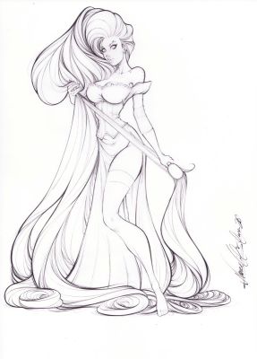 Narcelio Sousa | Rapunzel | ComiConArt