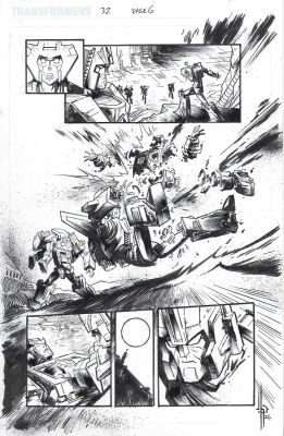 Jason Howard | Transformers (2023 Image) Issue 32 Page 06 | Splash Page